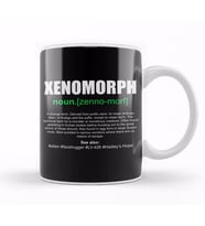 Xenomorph Dictionary Definition Alien Kupa Bardak Porselen