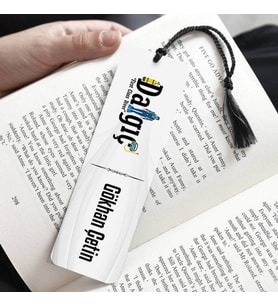 İsme Özel Dalgıç Kitap Ayracı
