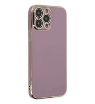 iPhone 14 Pro Kılıf Volet Silikon - Mor