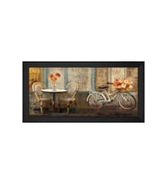 Manzara Temalı Kanvas Tablo 50 x 70 cm Siyah Çerçeve