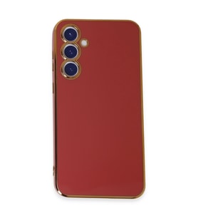 Samsung Galaxy S23 Fe Kılıf Volet Silikon - Kırmızı
