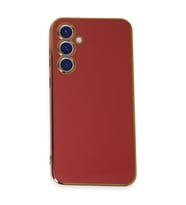 Samsung Galaxy S23 Fe Kılıf Volet Silikon - Kırmızı