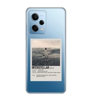 Redmi Note 12 Pro 5G Uyumlu Interstellar Tasarımlı Şeffaf Telefon Kılıfı