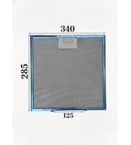 Arçelik İle Uyumlu Davlumbaz 34X28,5 CM Arka Ara 12,5 CM Aspiratör Filtresi