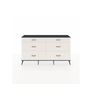 Arges Konsol 6 Çekmeceli  176x30x99 Aytaşı-Antrasit/Aytaşı