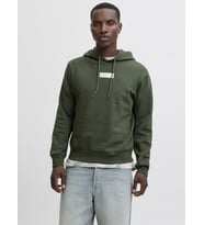 Jack & Jones Pan Erkek Hoodie – Kapüşonlu Sweatshirt – Rahat Fit Uzun Kollu (Yeşil)