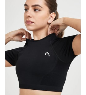 Oneractive Crop Kısa Kol
