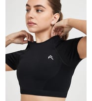 Oneractive Crop Kısa Kol