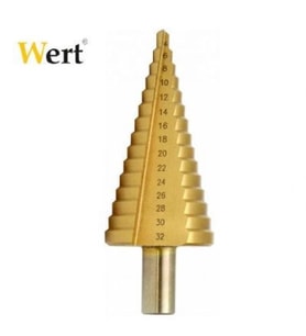 WERT 3501 Kademeli Sac Delgisi (Ø4-32mm) (Metal)