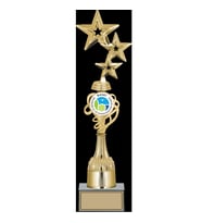 ODAK KUPA - Figürlü Kupalar - Yıldız Figürlü Kupalar FG-033 B - 43 cm