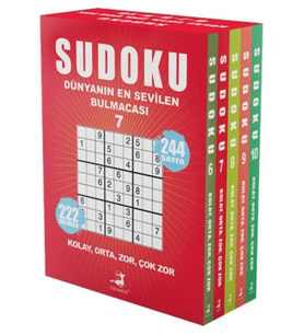 Sudoku Dünyanın Bulmacası 5 Set