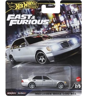 Hot Wheels Fast & Furious Premium Mercedes Benz 500 SEL HNW46 HRT94