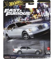 Hot Wheels Fast & Furious Premium Mercedes Benz 500 SEL HNW46 HRT94