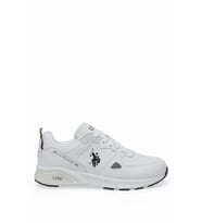 US Polo Assn Assn. Vance GSN Kadın Günlük Sneaker Spor Ayakkab (Beyaz)