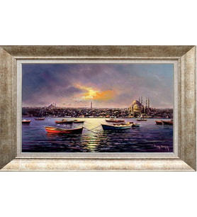 GÜMÜŞ ÇERÇEVELİ TABLO NN384