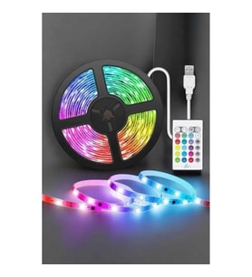 Mey İthalat® 5M RGB Işıklı Her Ortama Uygun Led Işık