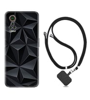 General Mobile GM 21 Pro GM 22 Pro Plus Kılıf Boyun Askılı Silikon Prizmalar 1782
