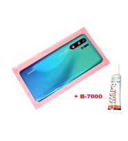 Huawei Uyumlu P30 PRO Arka Kapak Batarya Pil Kapağı (LENSLİ CAM) (B-7000) MAVİ
