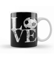 s Soccer Love Football Kupa Bardak Porselen