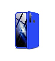 Realme 5 Uyumlu Kılıf Zore Ays Kapak (Mavi)