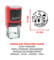 KAŞECİNİZ ÖĞRETMEN KAŞESİ - SIRDAŞ R40