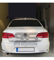 Wv Passat B7-B8-B8.5 Bagaj Üstü Slim Spoiler Piano Black Parlak Beyaz