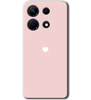 İnfinix Note 30 Pro Kılıf HD Desen Baskılı Kılıf - Sade Kalp
