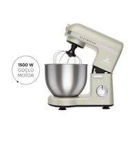 Karaca Mastermaid Chef Stand Mikser Soft Cream 1500W 5 Lt