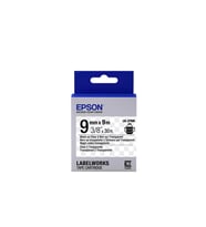 Epson LK-2WBN Standart Beyaz Üzeri Siyah 6mm 9Metre Etiket
