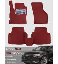 AUDİ E-TRON (2018-2024) Uyumlu EVA Paspas Tam Set–Araca Özel,Su Geçirmez,Kolay Montaj