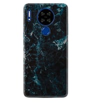 Reeder P13 Blue Max Lite Kılıf Desenli Silikon Blue Mix Mermer