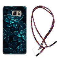 Samsung S7 Edge S20 Fe Plus Ultra S21 S22 Kılıf Boyun Asklı Rasta Silikon Mistik Çiçekler 1650