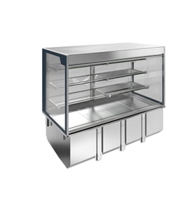 Electrolux Professional Soğutmalı Teşhir Üniteli, Kare, Orta Servis - 4 Saat (4 Gn Tepsi Kapasiteli) D15R4