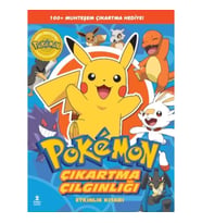 Pokemon - Pikachu Çıkartma Çılgınlığı Etkinlik Kitabı