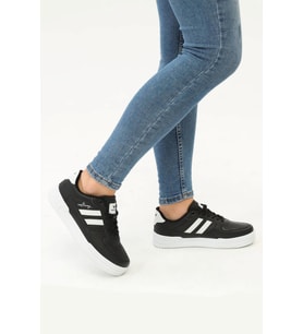 Walkway Sandy Siyah-Beyaz Unisex Sneaker