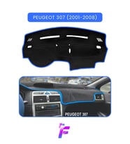 PEUGEOT 307 (2001-2008) Araca Özel Torpido Örtüsü Ön Göğüs Kılıfı Tam Koruma Oto Aksesuar T95