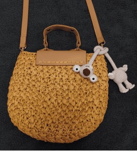 Sid Amigurumi Çanta Süsü – El Örgüsü Anahtarlık