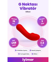 2 Fonksiyonlu Süper Yumuşak Silikon G-Nokta Vibratörü – iyimor