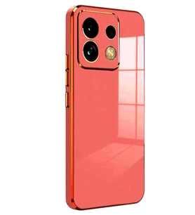 Newface Xiaomi Redmi Note 13 4G Kılıf Volet Silikon - Kırmızı