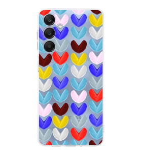 PrintiFy Galaxy A26 ile Uyumlu Water Color 1Kamera Korumalı ŞeffafKılıf