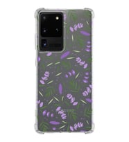 PrintiFy Samsung Galaxy S20 Ultra Uyumlu Water Color 3 Baskılı Şeffaf Köşe Korumalı Antişok Kılıf
