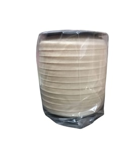 Çamaşır Lastiği Düz 1 Cm  1 Metre Krem