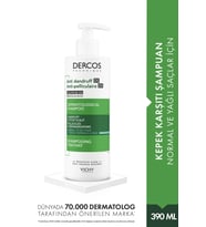 Vichy Dercos Kepek Karşıtı 390 ml-Normal ve Yağlı Saçlar için