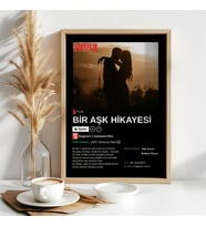 CKA Tasarım - Kişiye Özel Fotoğraflı Loveflix Film Posteri Tasarım Tablo, Sevgililer Günü Hediyesi, Sevgiliye Hediye (Ahşap)