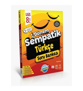 Ünlüler Karması Yayınları 8. Sınıf Türkçe Sempatik 1.Dönem Soru Bankası(25)