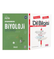 Ünlü Yayıncılık TYT Biyoloji Best Peak ve AKM Dil Bilgisi Soru Bankası Seti 2 Kitap