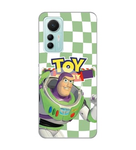 Xiaomi Mi 12 Lite Uyumlu Toy Story Buzz Desenli Şeffaf Telefon Kılıfı