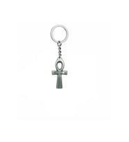 Eskitme Antik Ankh Anahtarı Metal Anahtarlık – Unisex Vintage & Gotik Aksesuar