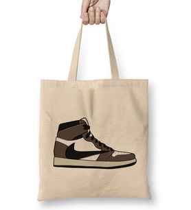 Air Jordan 1 Travis Scott Astroworld Bez Çanta Uzun Saplı