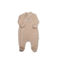 Bistyle Tulum Kadife I Love Daddy 15125 Bej